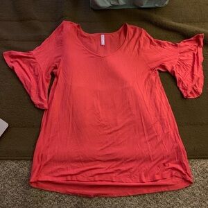 Piphany top with bell sleeves size XS